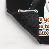 人間？ どこにいる？ 猫 マウスパッド (コーナー)