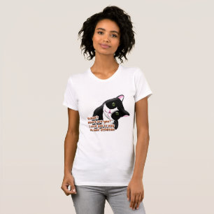 人間?どこにいる?猫 Tシャツ