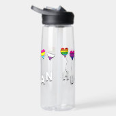 人間 – ゲイレズビアンバイセクシュアルトランスジェンダーパンセクシャル ウォーターボトル (右面)