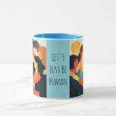 人間 マグカップ (中央)