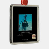 人間 メタルオーナメント (右)