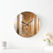 人間 ラージ壁時計 (ホーム)