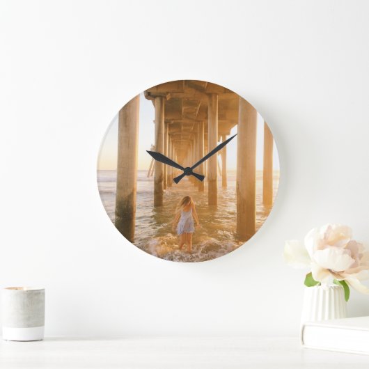 人間 ラージ壁時計 (ホーム)