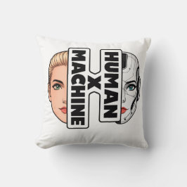 人間 × 機械 クッション