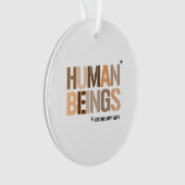 人間:色は異なる場合がある オーナメント (正面)