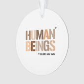 人間:色は異なる場合がある オーナメント (正面)