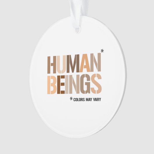 人間:色は異なる場合がある オーナメント (正面)