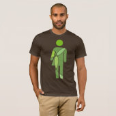 人間 Tシャツ (正面フル)