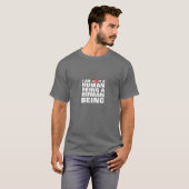 人間 Tシャツ (正面フル)