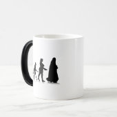 人間Evolution_11 モーフィングマグカップ (正面左)