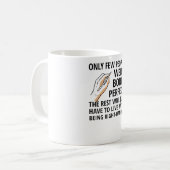 人離れに贈り物を残し誇りを持ったて手に離れ持つ コーヒーマグカップ (正面左)