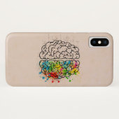 人離れの右右の脳 Case-Mate iPhoneケース (裏面(横))