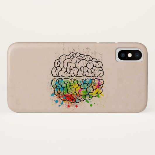 人離れの右右の脳 Case-Mate iPhoneケース (裏面(横))