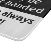 人離れ手ユーモア カッティングボード (角)