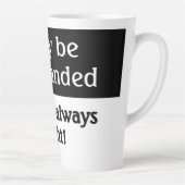 人離れ手ユーモア カフェラテマグ (右)