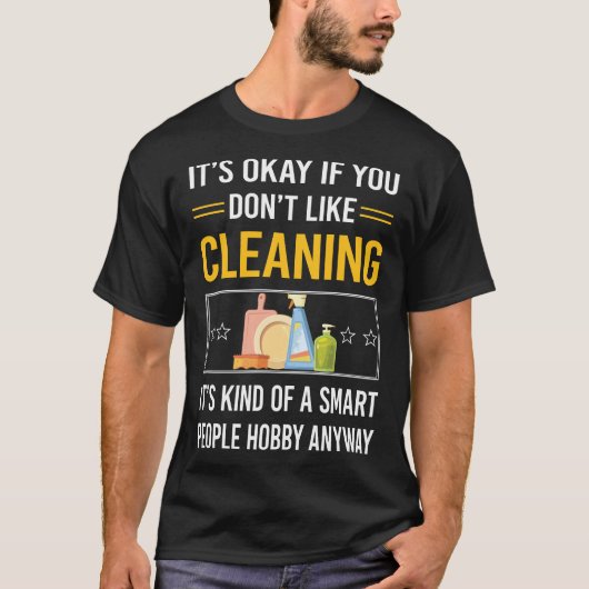 人頭が切れる々の清掃 Tシャツ (正面)