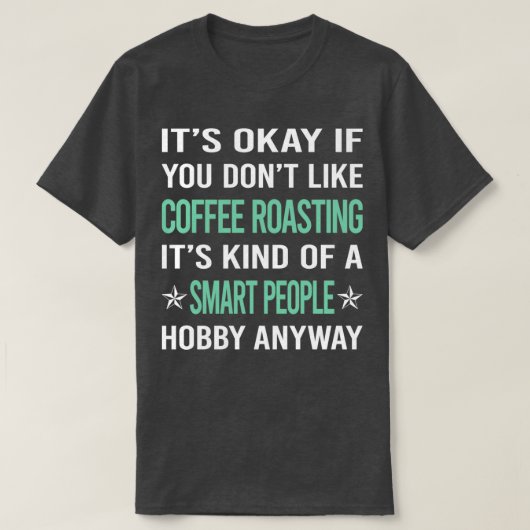 人頭が切れる々趣味のコーヒー焙煎 Tシャツ (デザイン正面)