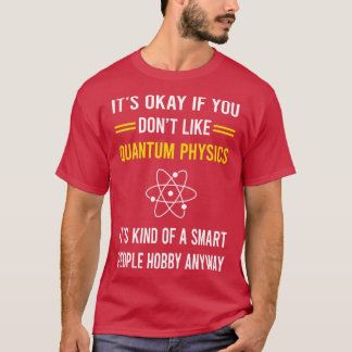 人頭が切れる物量子物理学 Tシャツ