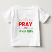 人類に祈りを ベビーTシャツ (裏面)