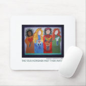 人類の四大災害は彼らのマッチに会います マウスパッド (マウス)