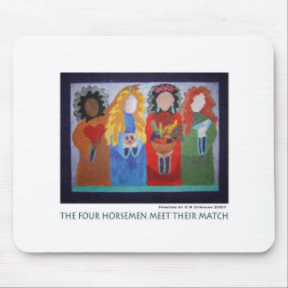 人類の四大災害は彼らのマッチに会います マウスパッド