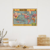 人類の大量移住 ポスター (キッチン)