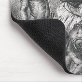 人類の歴史からのズールー家族 マウスパッド (コーナー)