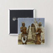 人類の歴史からのNyam-nyamの戦士 缶バッジ (正面&裏面)