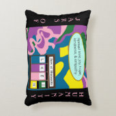 人類の瓶 アクセントクッション (正面(垂直))