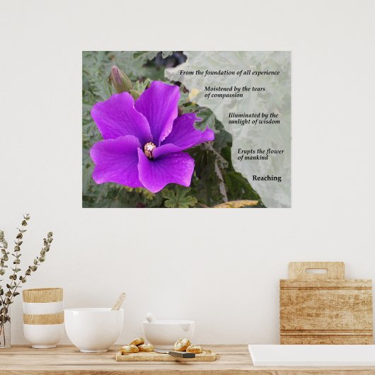 人類の花 ポスター (キッチン)