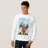 人類の記憶 スウェットシャツ (正面フル)