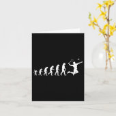 人類の進化のためのバドミントン カード (黄色い花)