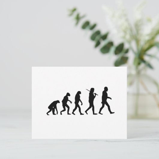 人類の進化 ポストカード (スタンド正面)
