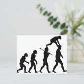 人類の進化 ポストカード (スタンド正面)