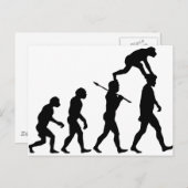 人類の進化 ポストカード (正面/裏面)
