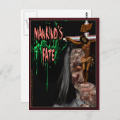 人類の運命 ポストカード (正面/裏面)