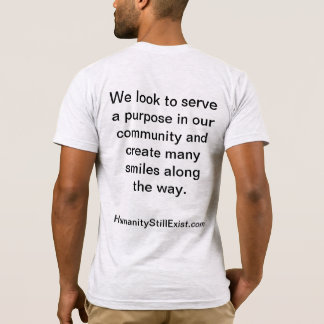 人類は今も存在している Tシャツ