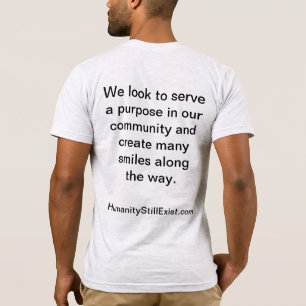 人類は今も存在する Tシャツ