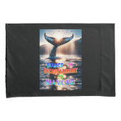 人類への勇気付けられる源 枕カバー (正面右)