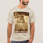 人類への祭壇 Tシャツ (正面)