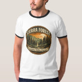 人類以前に確立されたシエラの森 Tシャツ (正面)