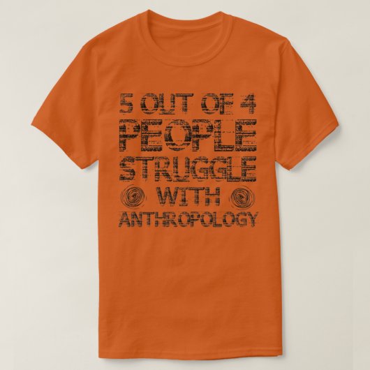 人類学との闘い Tシャツ (デザイン正面)