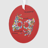 人類学のオーナメント オーナメント (正面)