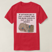 人類学のジョーク1 Tシャツ (デザイン正面)