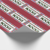 人類学の岩石 ラッピングペーパー (角)