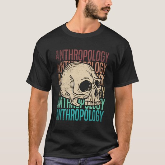 人類学人類学者 Tシャツ (正面)