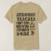 人類学先生I Dox27tストップときIx27m Tir Tシャツ (デザイン正面)