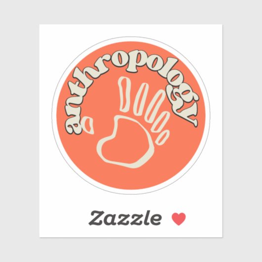 人類学学生 シール (シート)