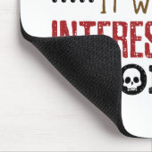 人類学専攻のYes私は興味深い選択を知っている マウスパッド (コーナー)