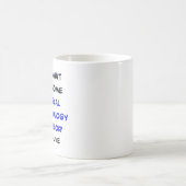 人類学生物学教授素晴らし コーヒーマグカップ (中央)